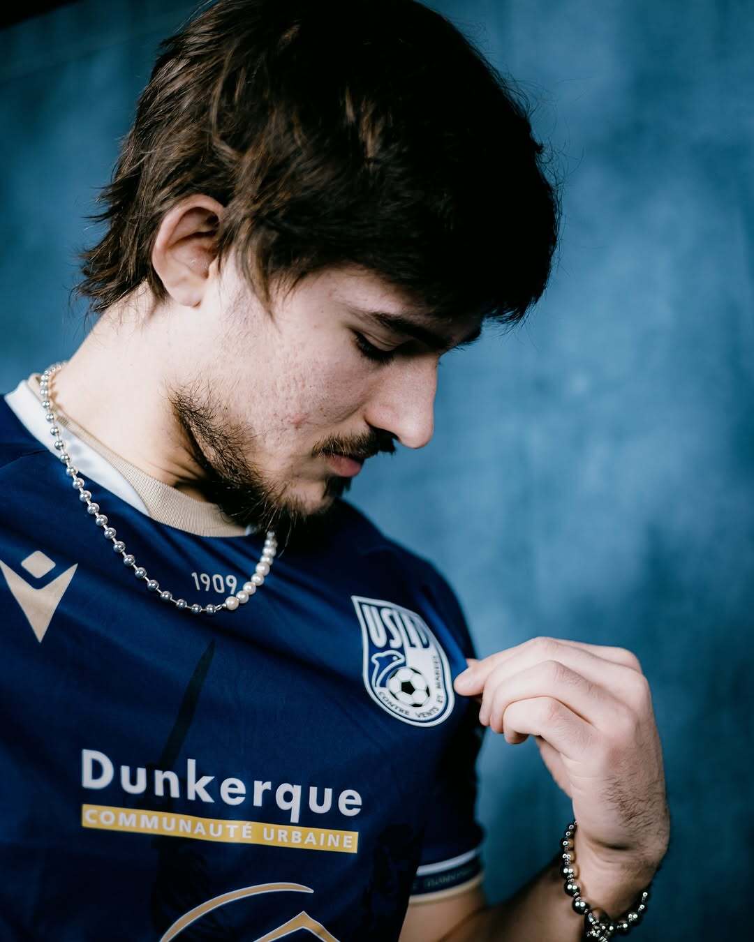 Alexi Pitu a semnat oficial cu USL Dunkerque/ FOTO:Instagram @usldunderque.jpg