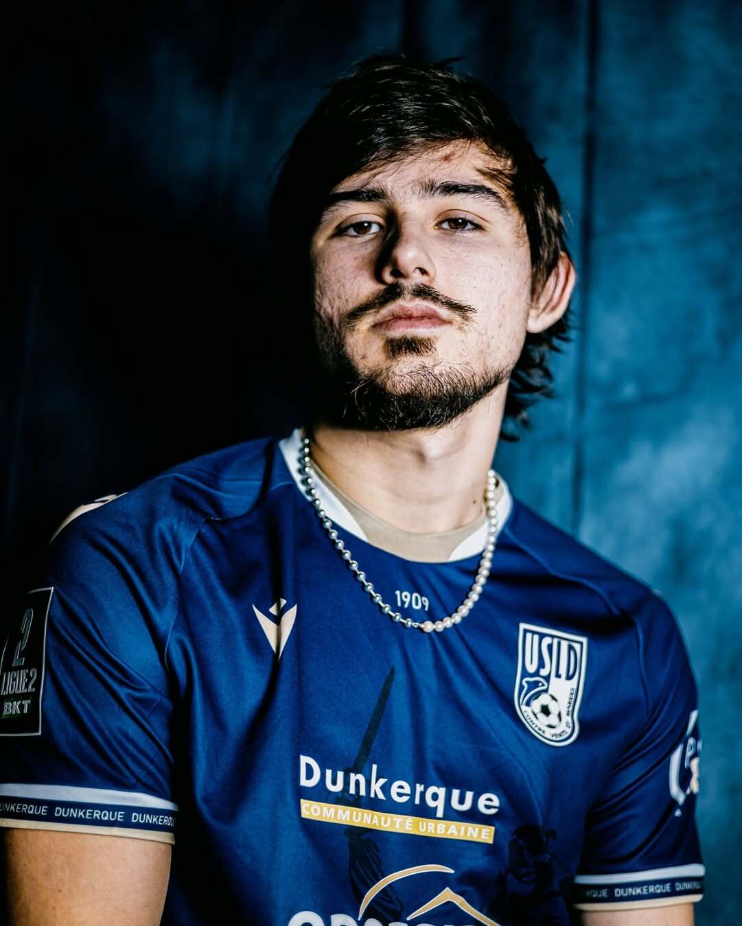 Alexi Pitu a semnat oficial cu USL Dunkerque/ FOTO:Instagram @usldunderque.jpg