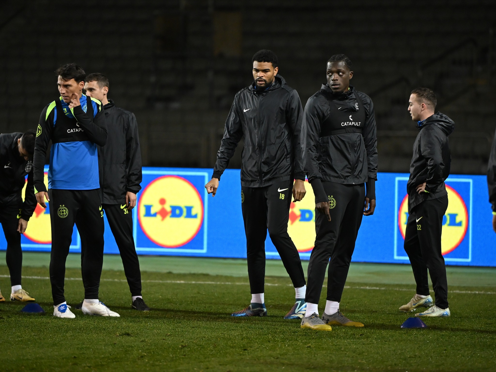FCSB, antrenament oficial la Baku. Foto: facebook.com/FCSBOfficial