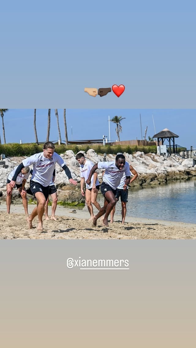 Postările lui Chris Braun și Xian Emmers (foto: captură Instagram)
