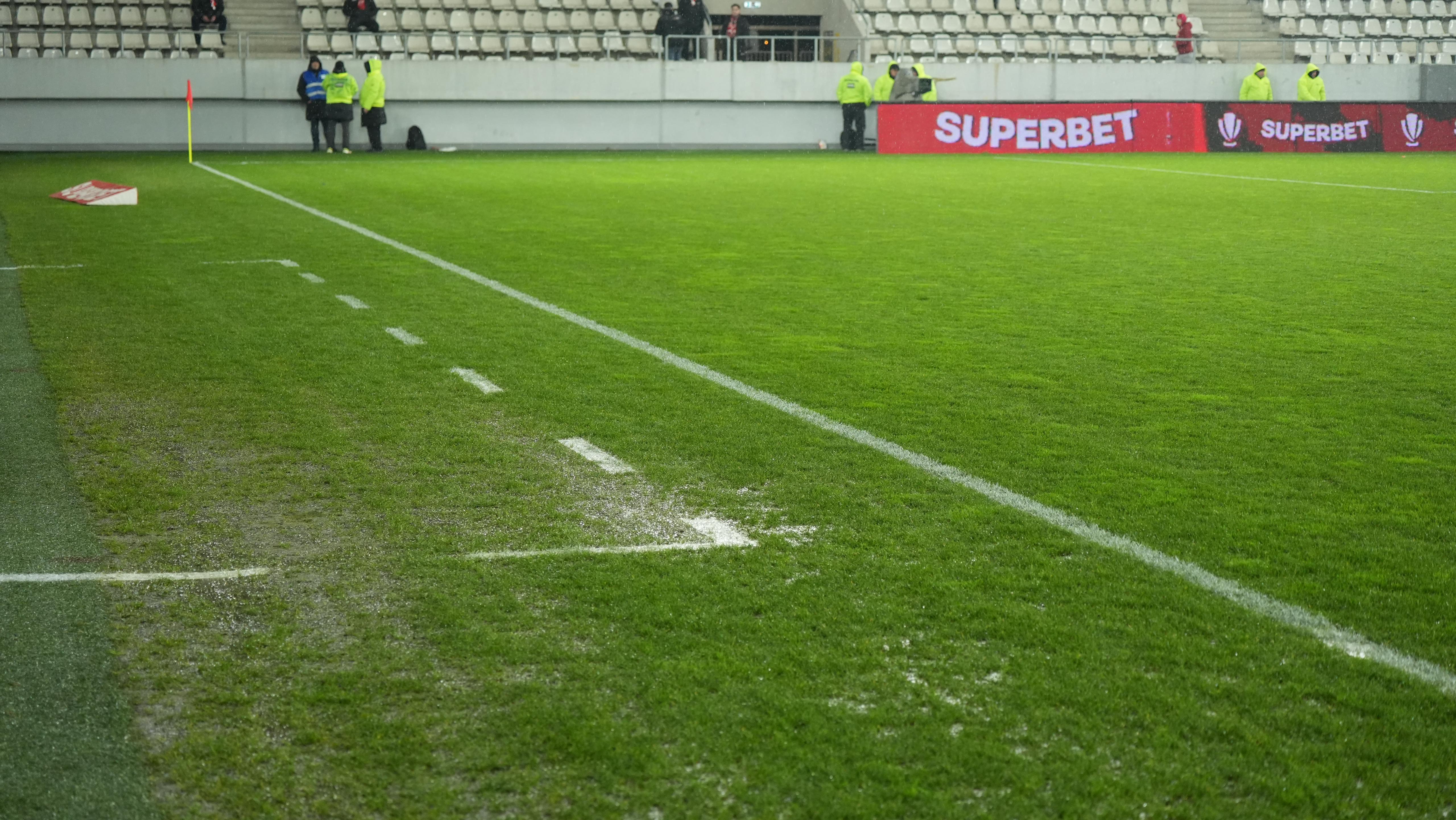 Terenul de pe arena „Arcul de Triumf”