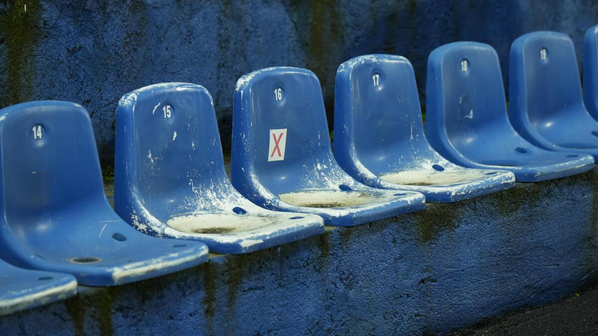 Arena 1 (Clinceni), înainte de Unirea Slobozia - Dinamo. Foto: GOLAZO.ro