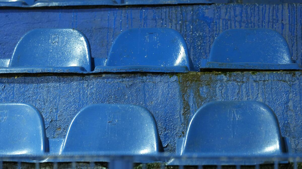 Arena 1 (Clinceni), înainte de Unirea Slobozia - Dinamo. Foto: GOLAZO.ro