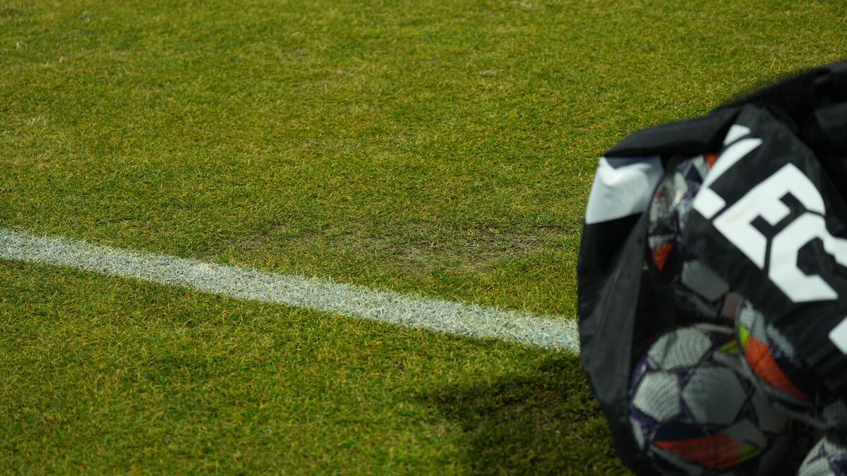 Arena 1 (Clinceni), înainte de Unirea Slobozia - Dinamo. Foto: GOLAZO.ro