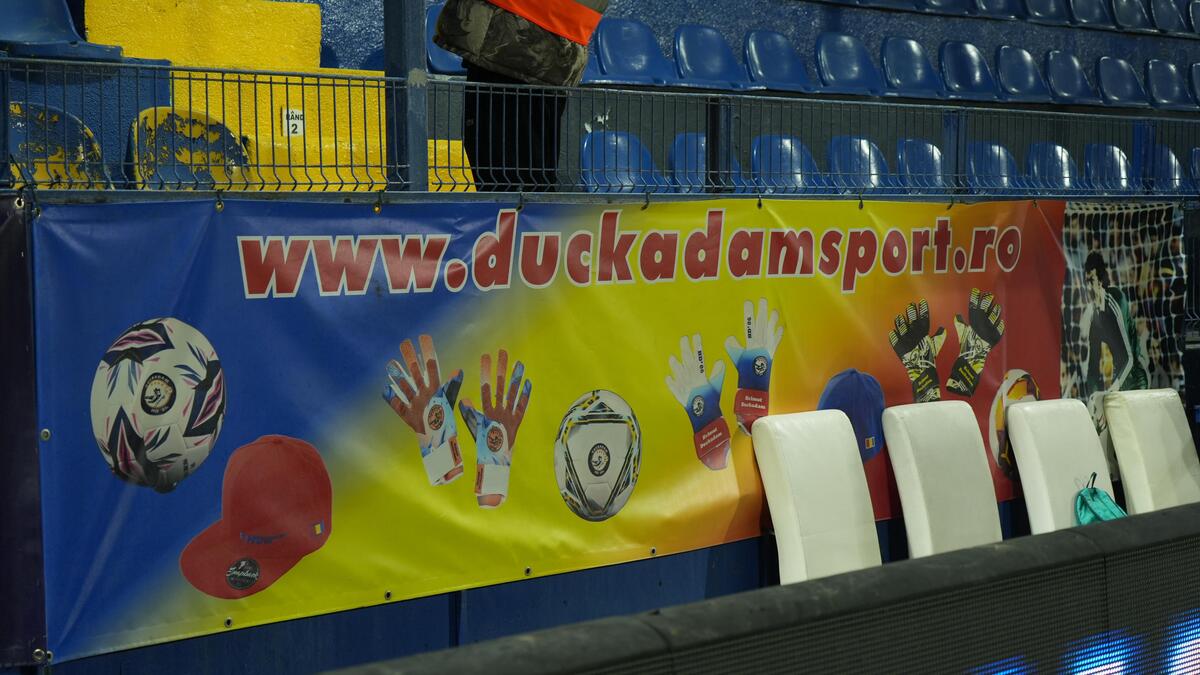Arena 1 (Clinceni), înainte de Unirea Slobozia - Dinamo. Foto: GOLAZO.ro