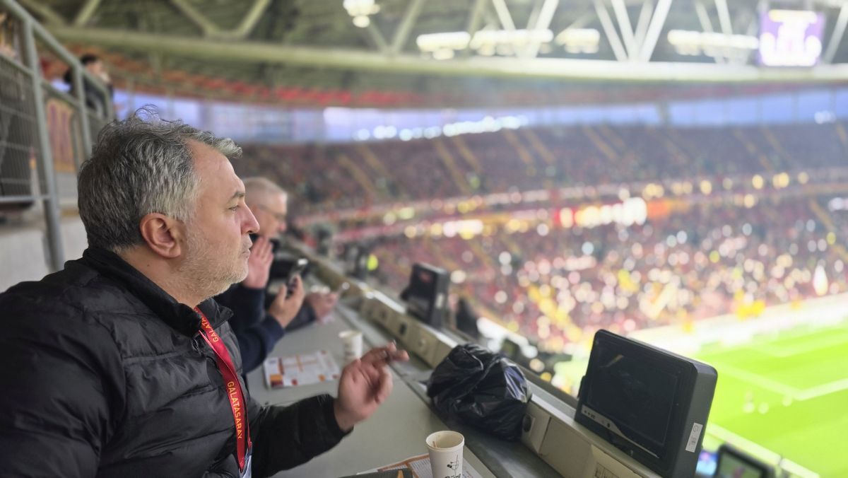 Mehmet Ayan, pe „Rams Park”, stadionul lui Galatasaray Foto: GOLAZO.ro