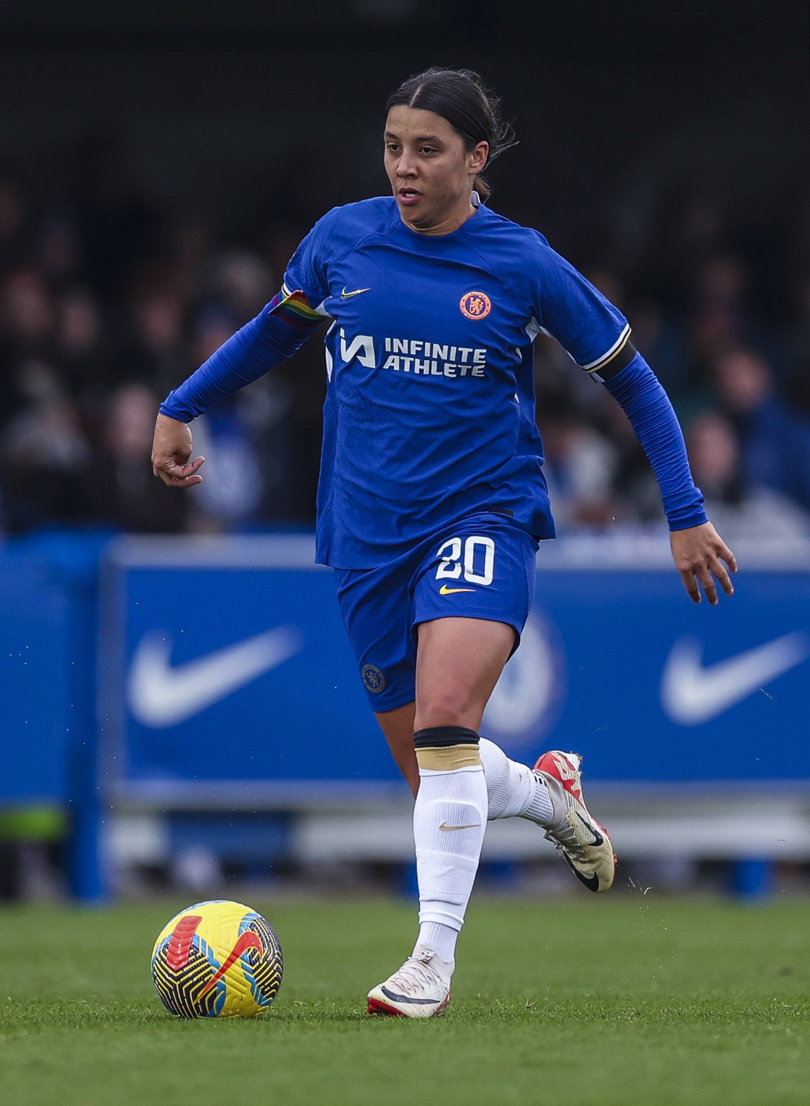 Sam Kerr are 99 de goluri în 128 de meciuri la Chelsea Foto: Imago