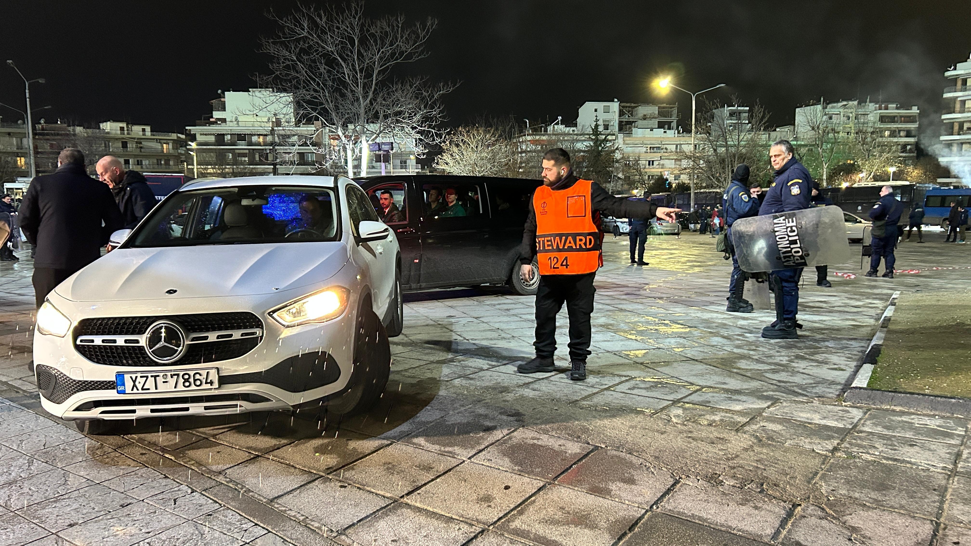 PAOK - FCSB. Securitate maximă în jurul arenei