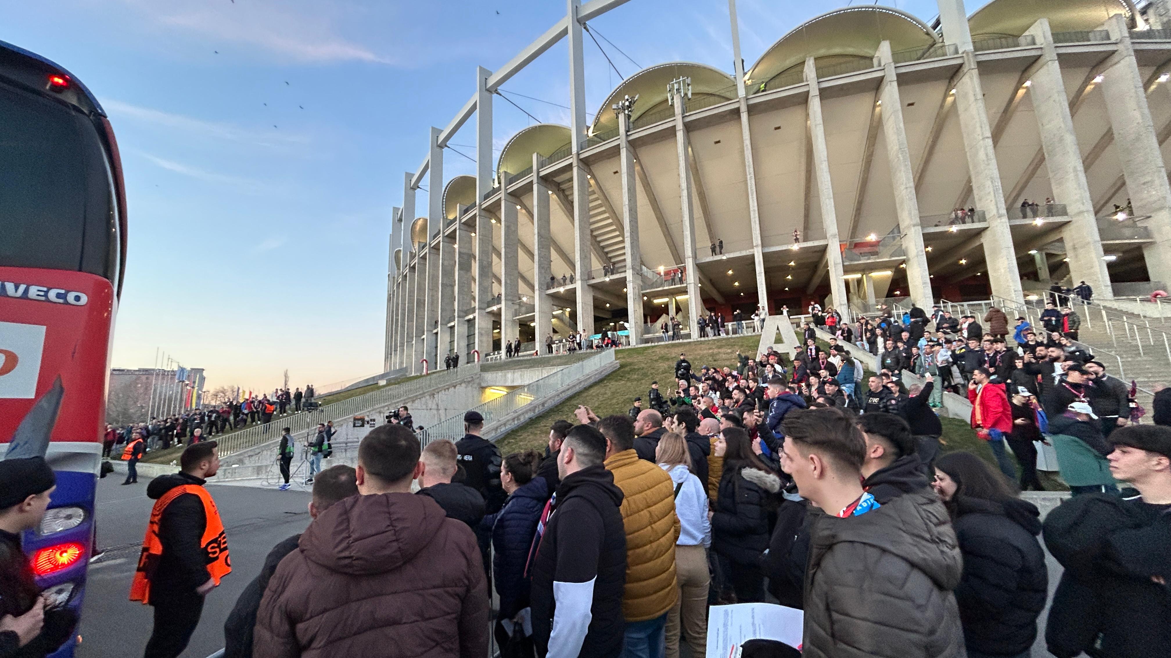 FCSB - Lyon. Înainte de meci