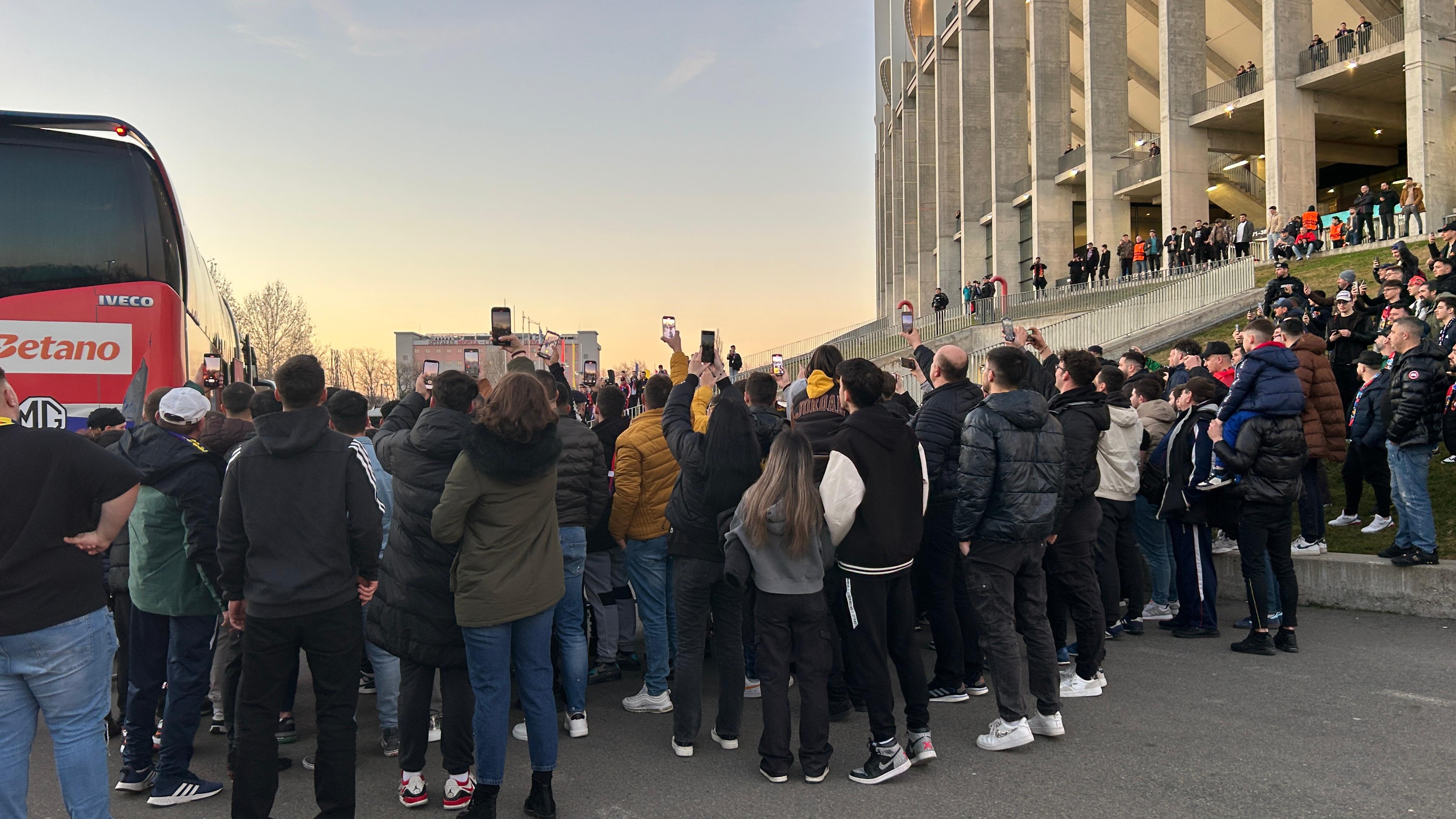 FCSB - Lyon. Înainte de meci