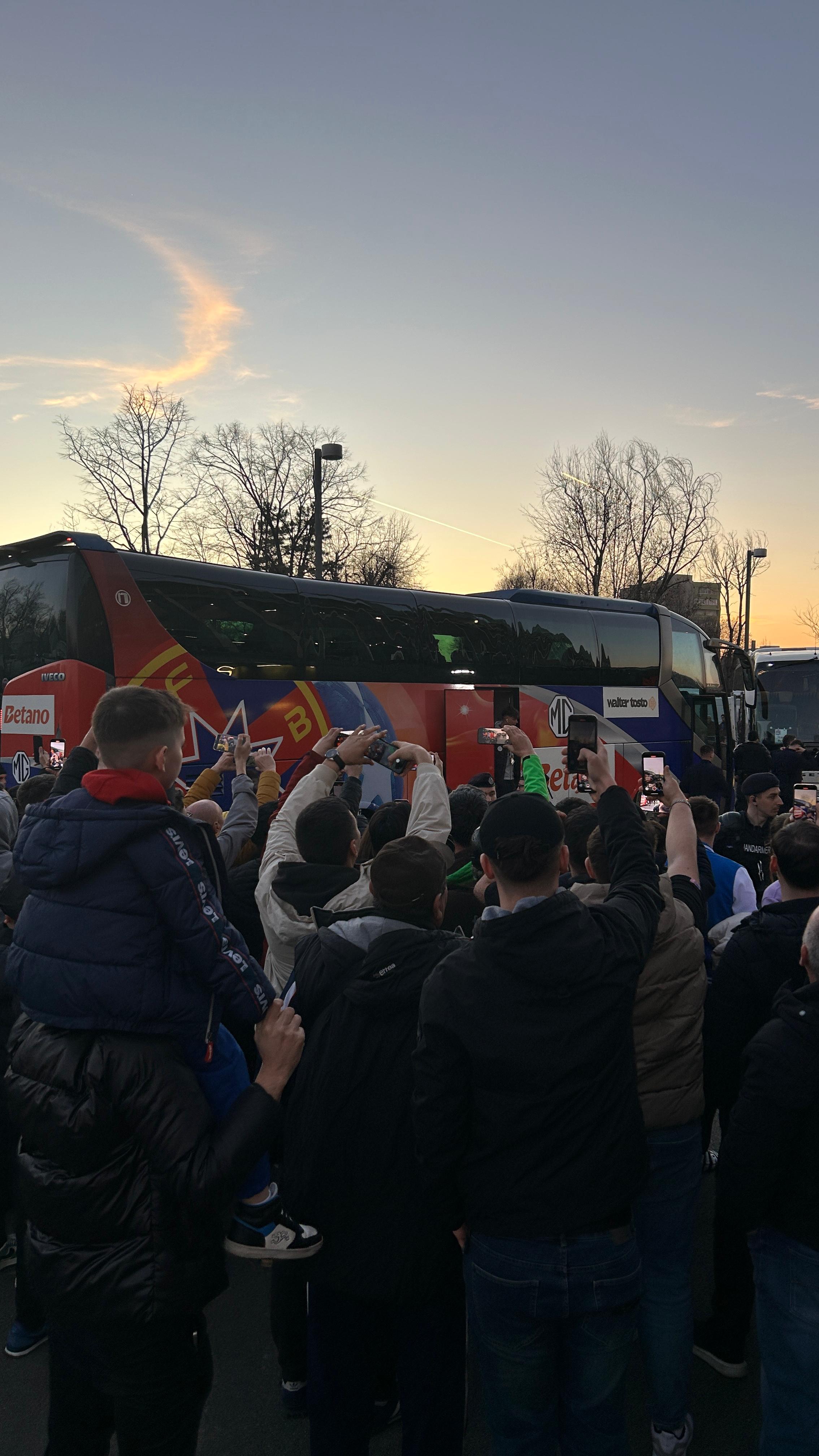 FCSB - Lyon. Înainte de meci