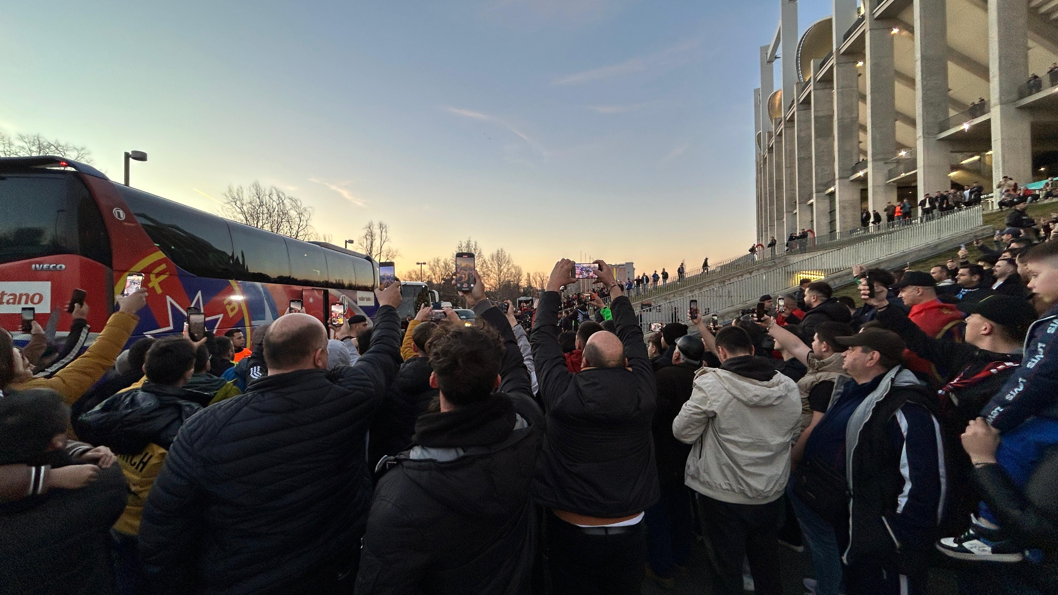 FCSB - Lyon. Înainte de meci