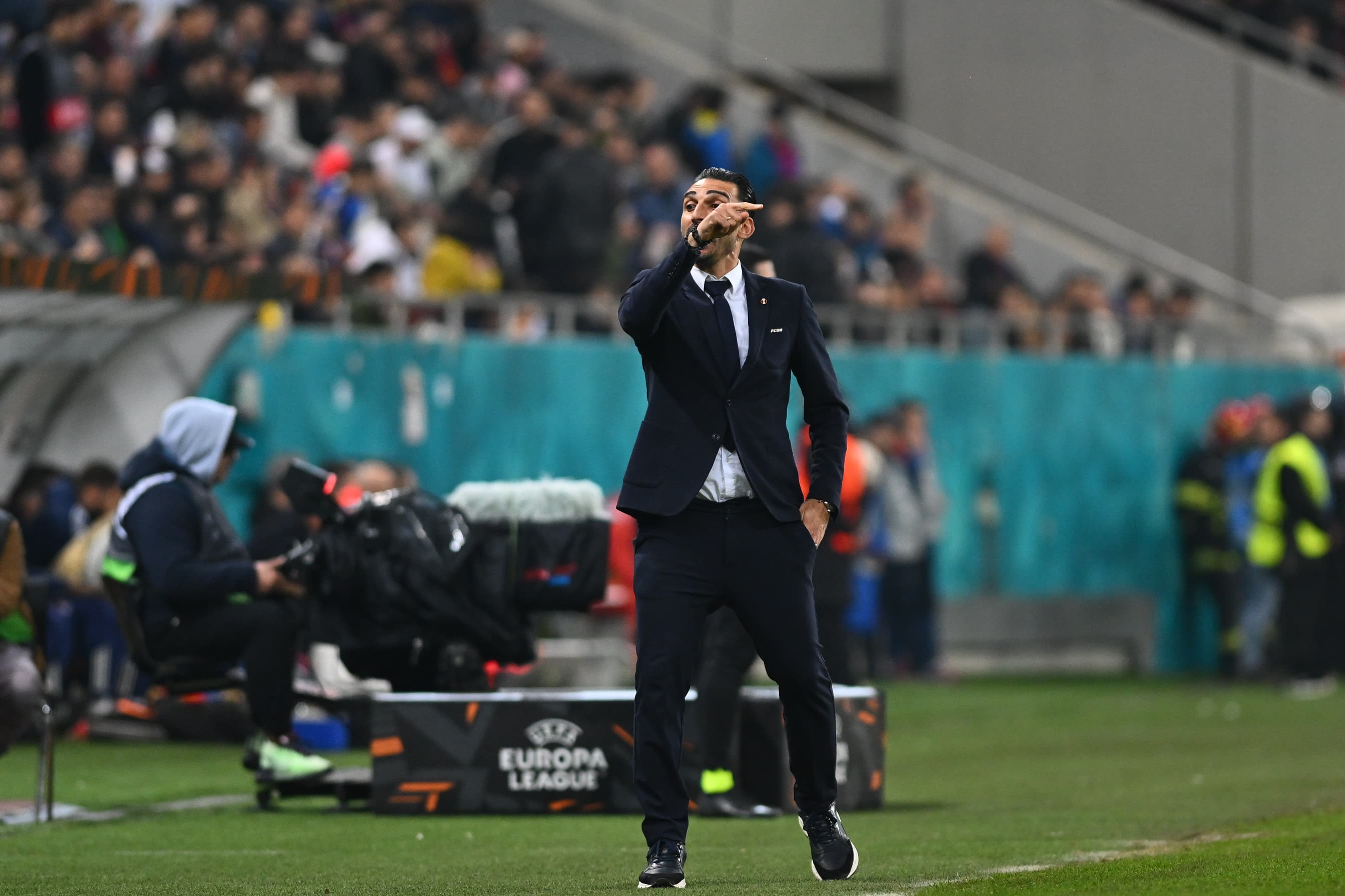 FCSB - Lyon. Foto: Raed Krishan