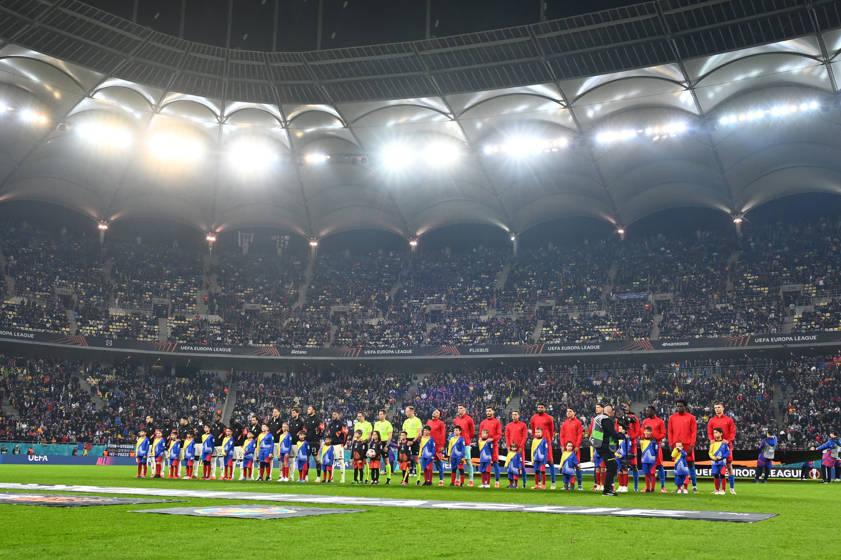 FCSB - Lyon. Foto: Raed Krishan
