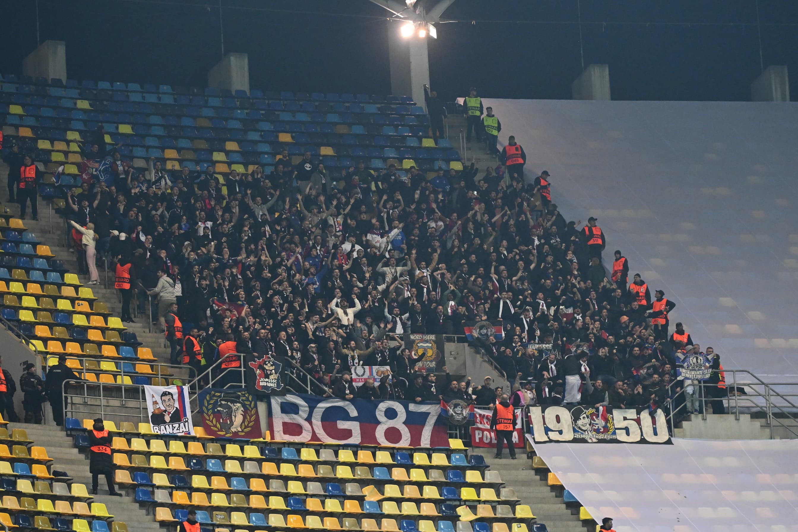 FCSB - Lyon. Foto: Raed Krishan