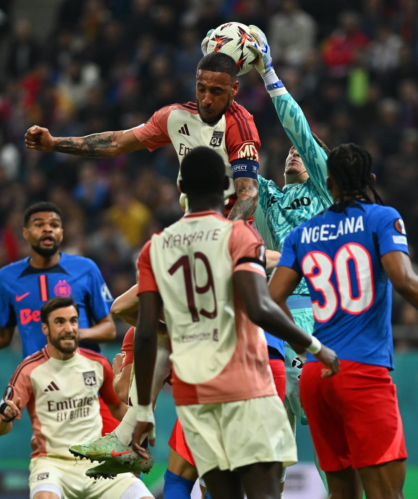 FCSB - Lyon. Foto: Raed Krishan