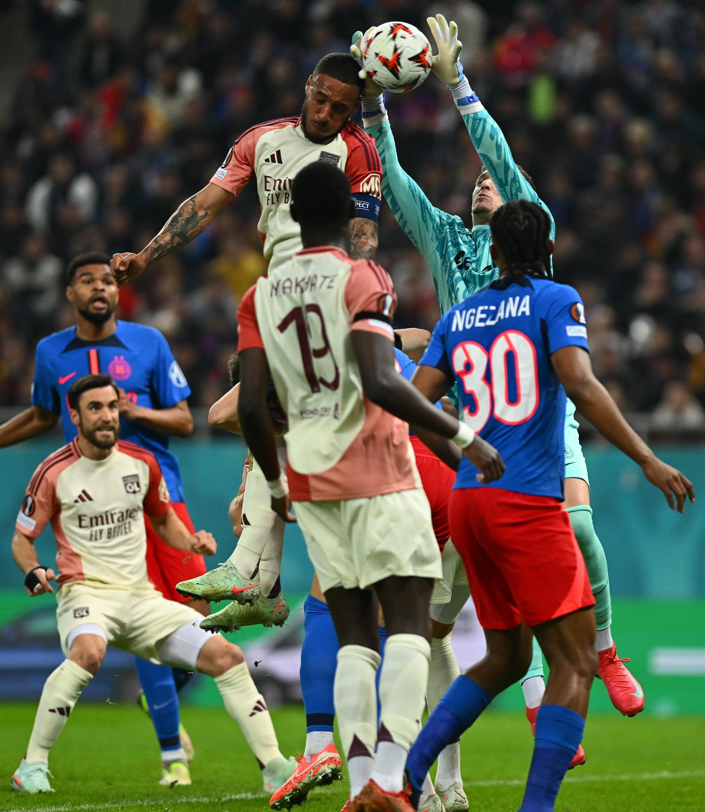FCSB - Lyon. Foto: Raed Krishan