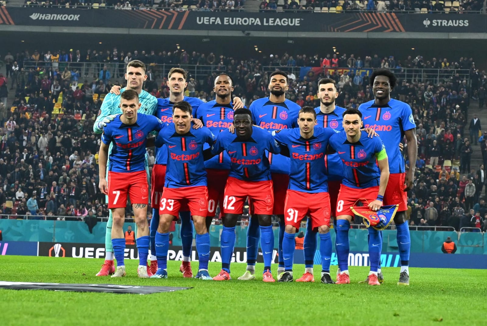 FCSB - Lyon. Foto: Raed Krishan