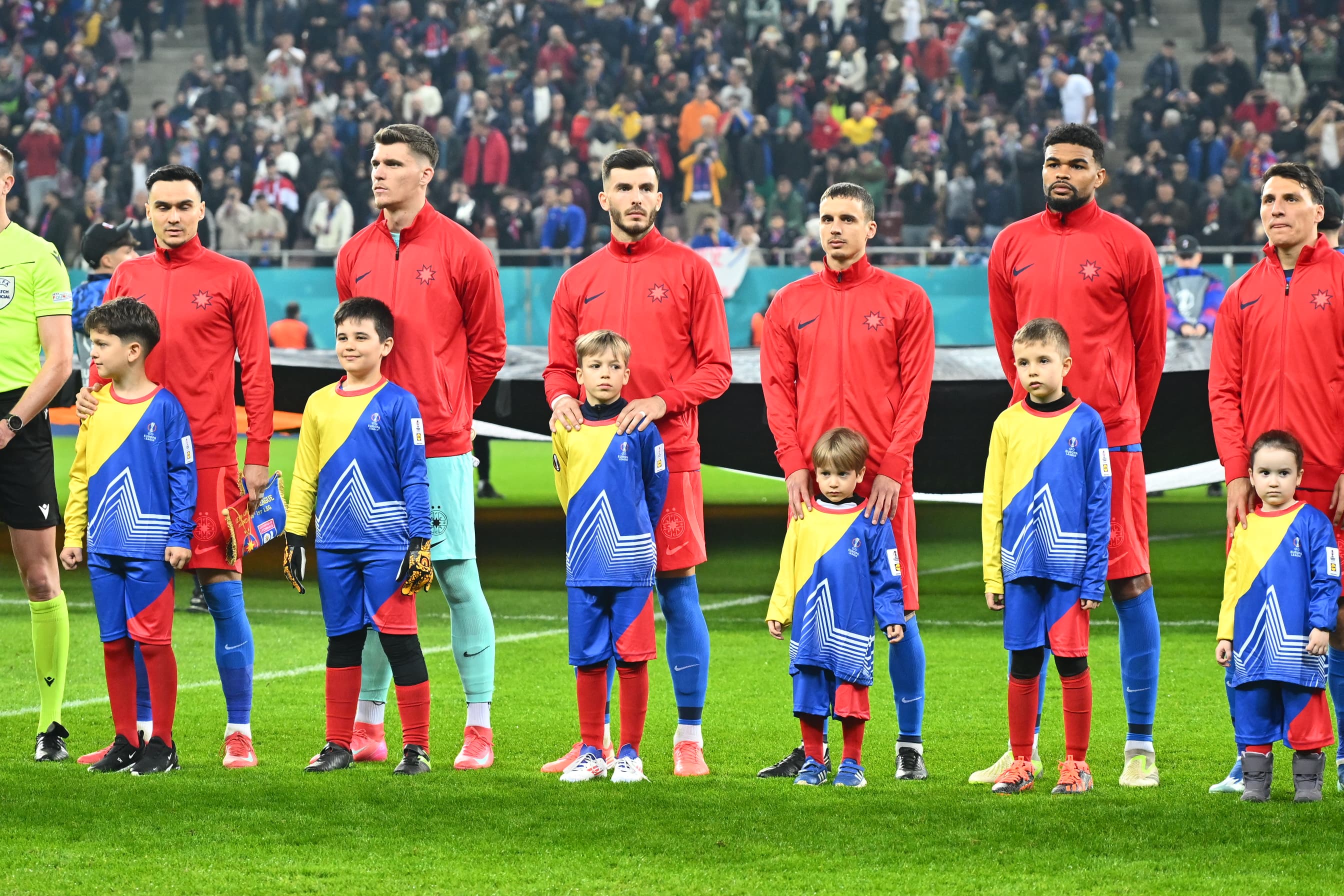 FCSB - Lyon. Foto: Raed Krishan
