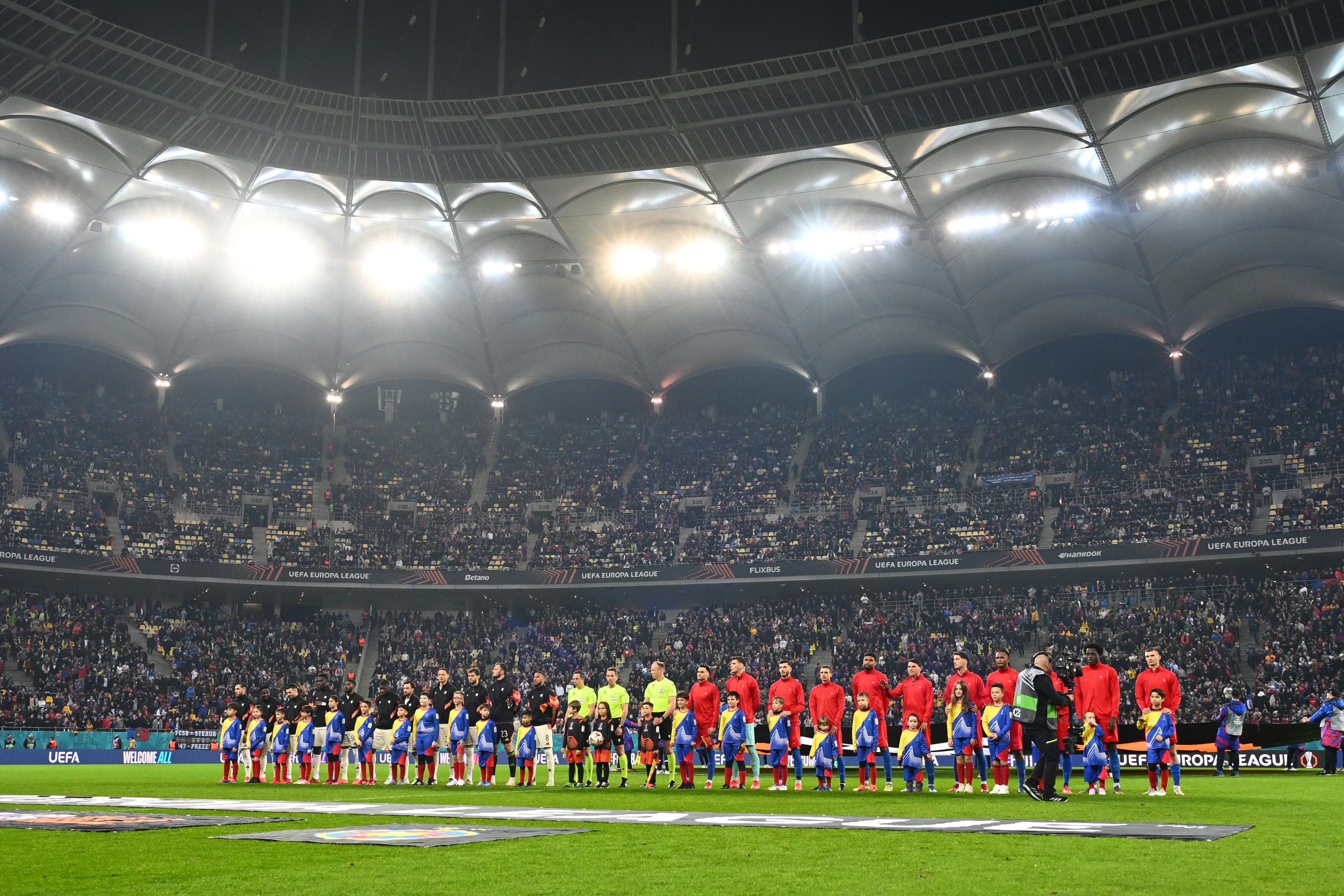 FCSB - Lyon. Foto: Raed Krishan