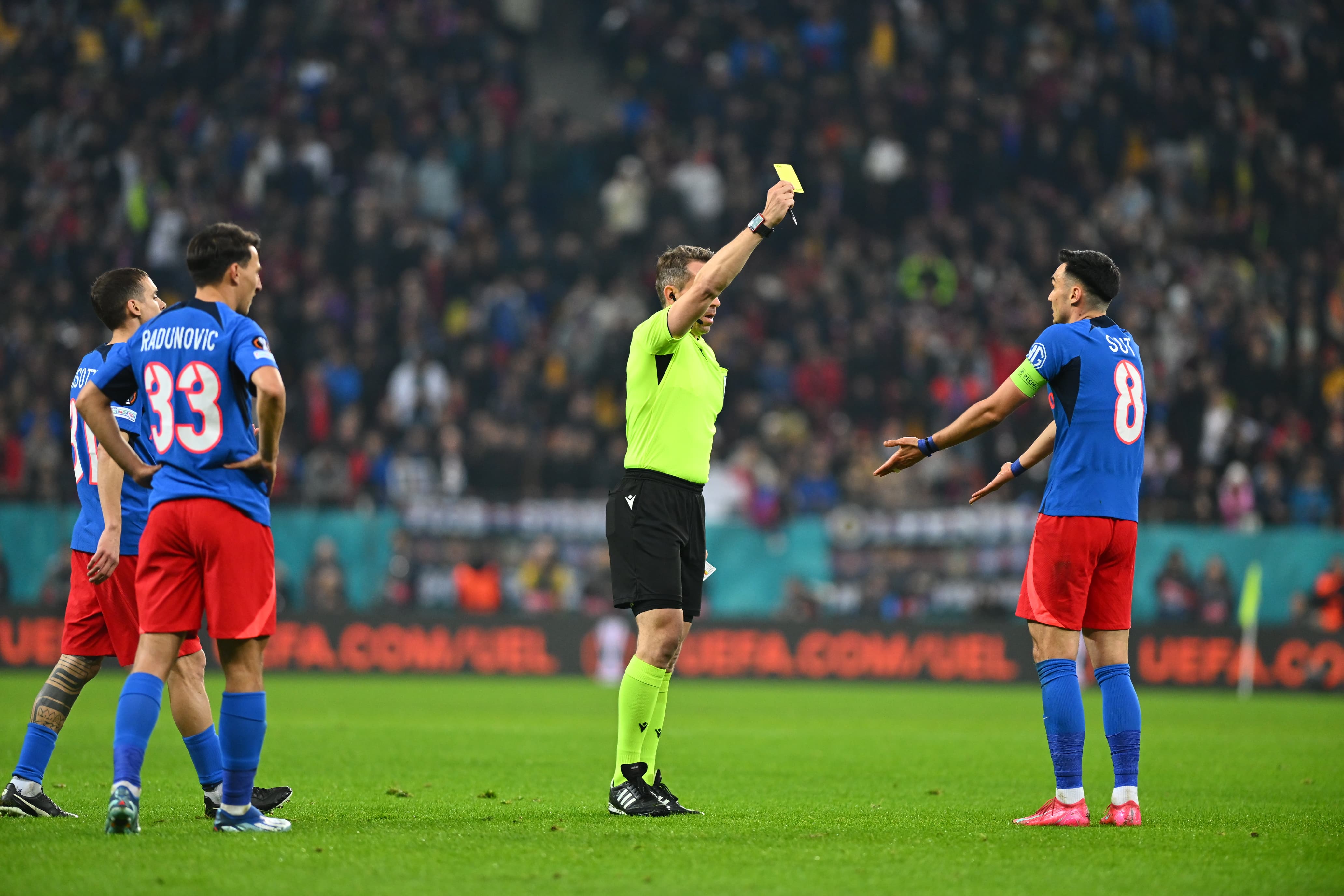 FCSB - Lyon. Foto: Raed Krishan