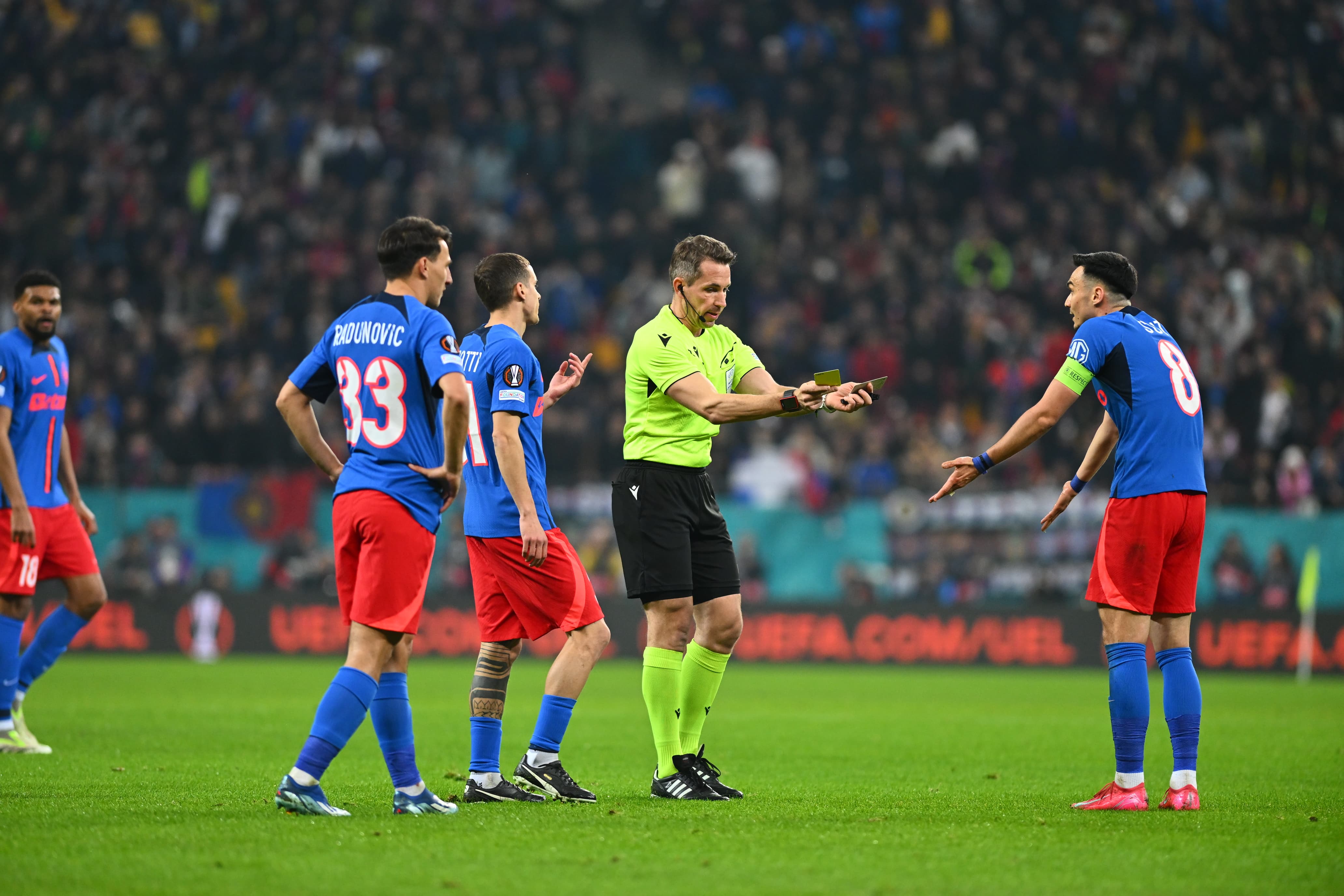 FCSB - Lyon. Foto: Raed Krishan