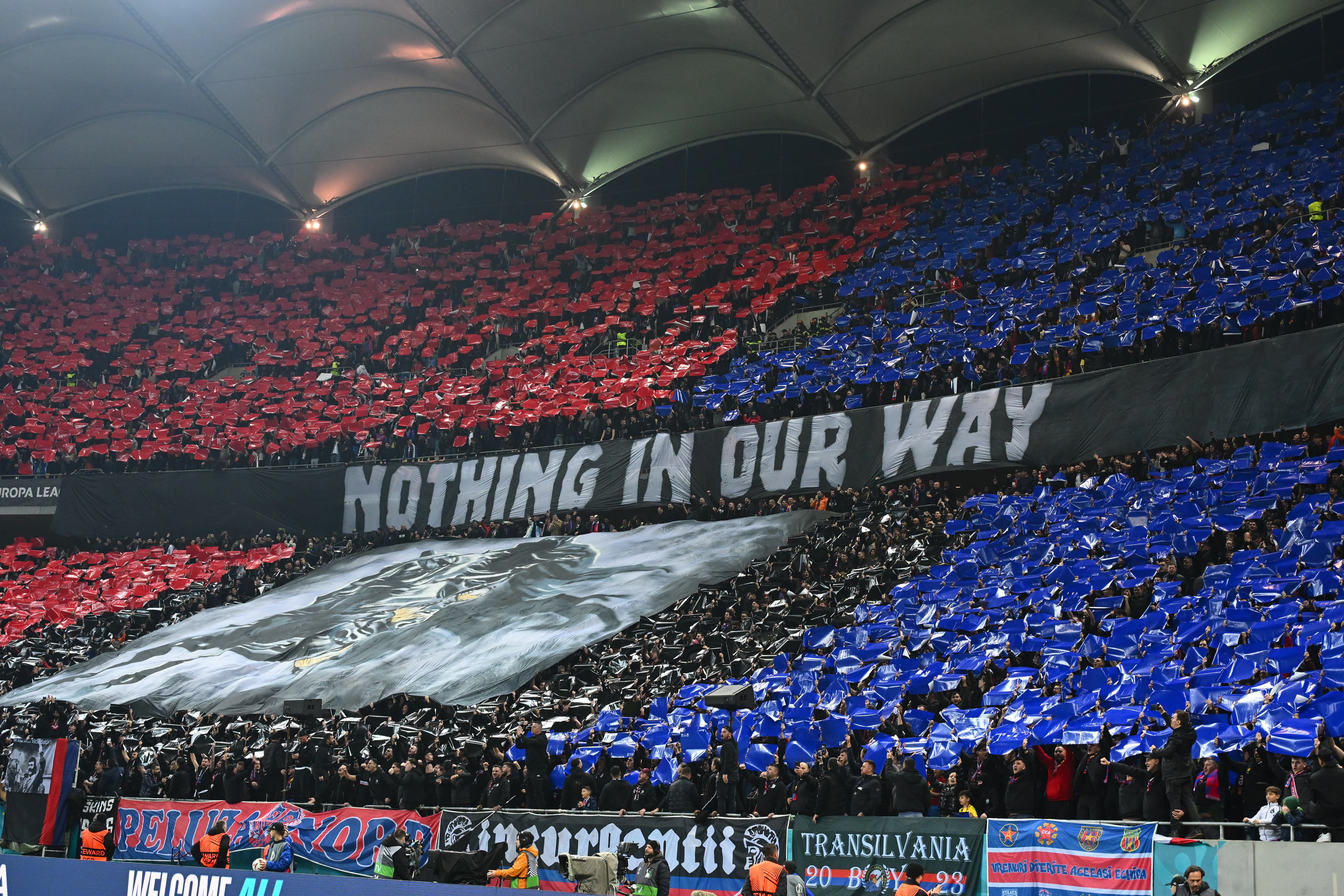 FCSB - Lyon. Foto: Raed Krishan