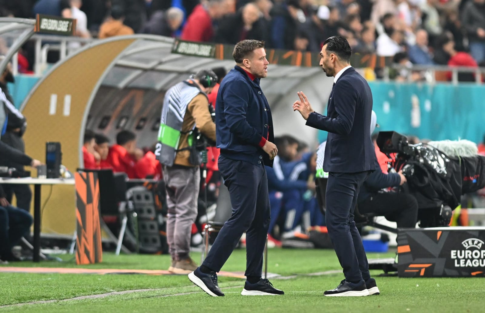 FCSB - Lyon. Foto: Raed Krishan