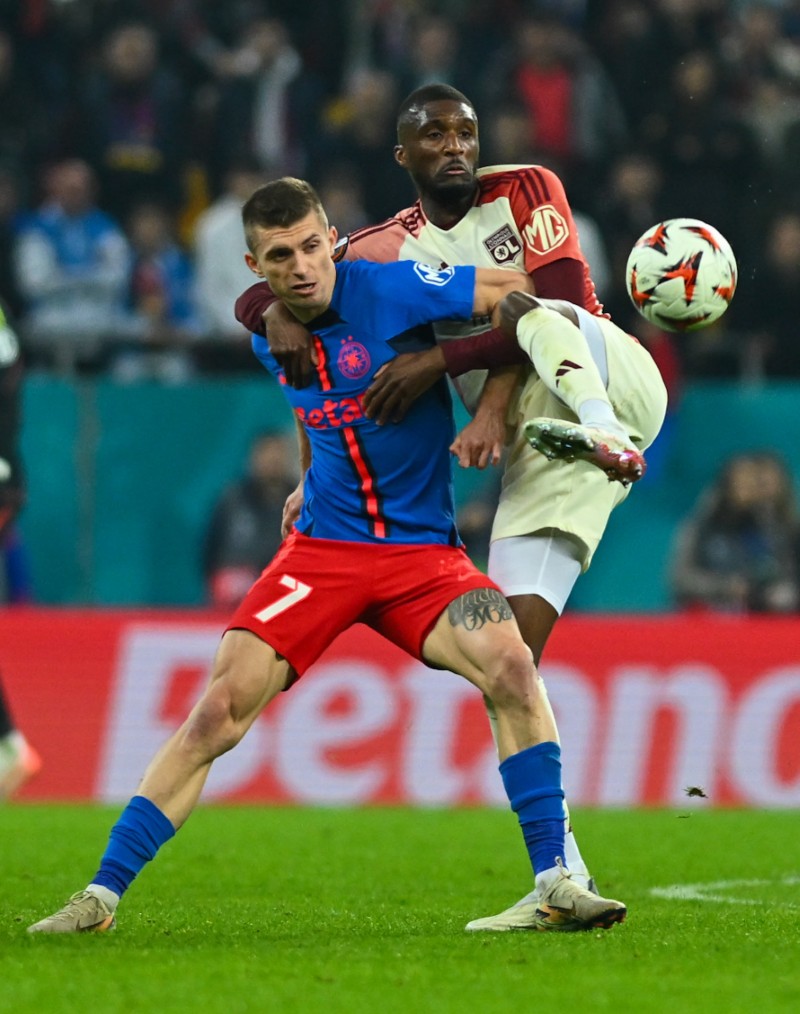 FCSB - Lyon. Foto: Raed Krishan