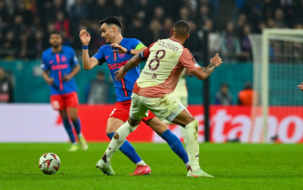 FCSB - Lyon. Foto: Raed Krishan