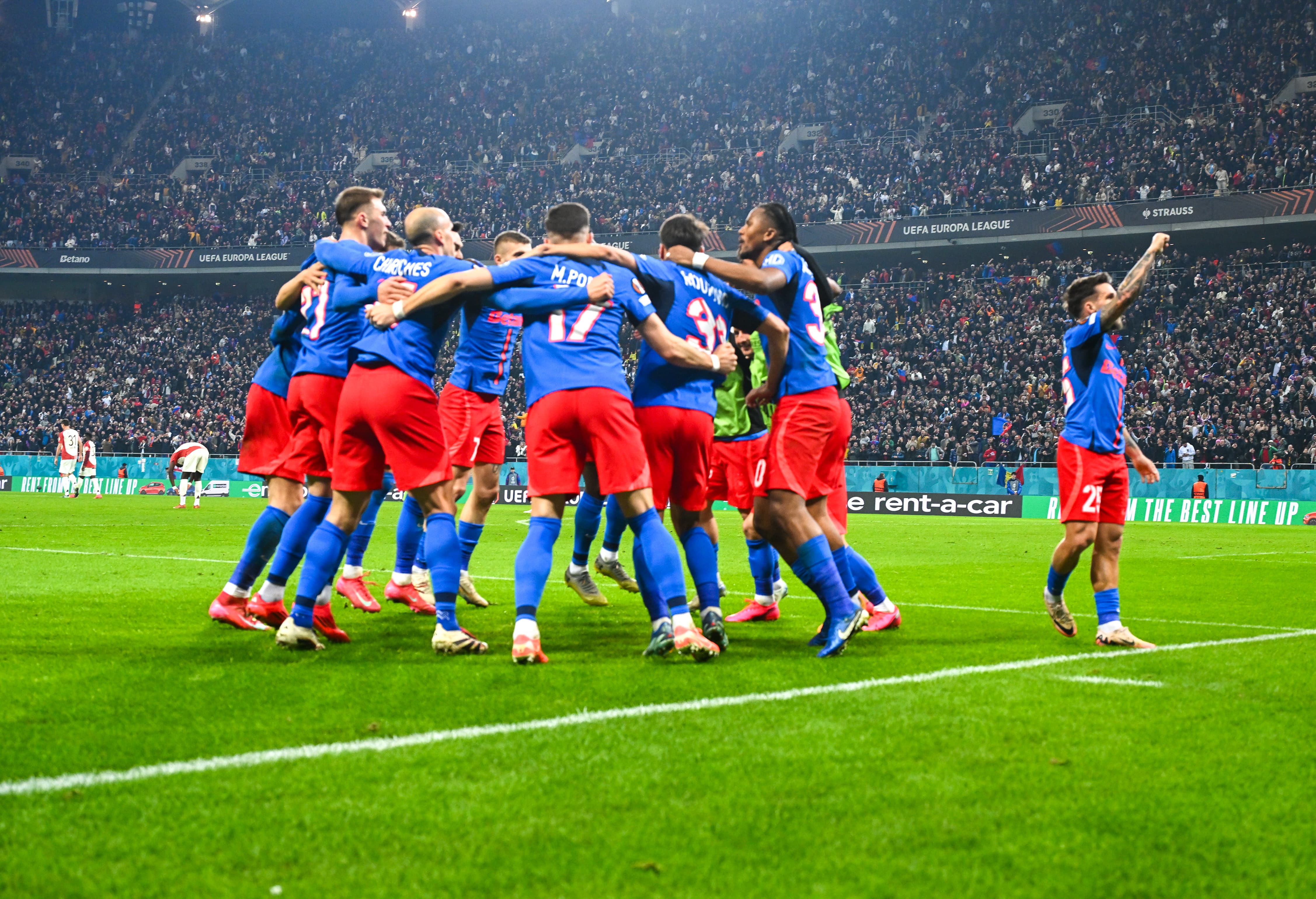 FCSB - Lyon. Foto: Raed Krishan