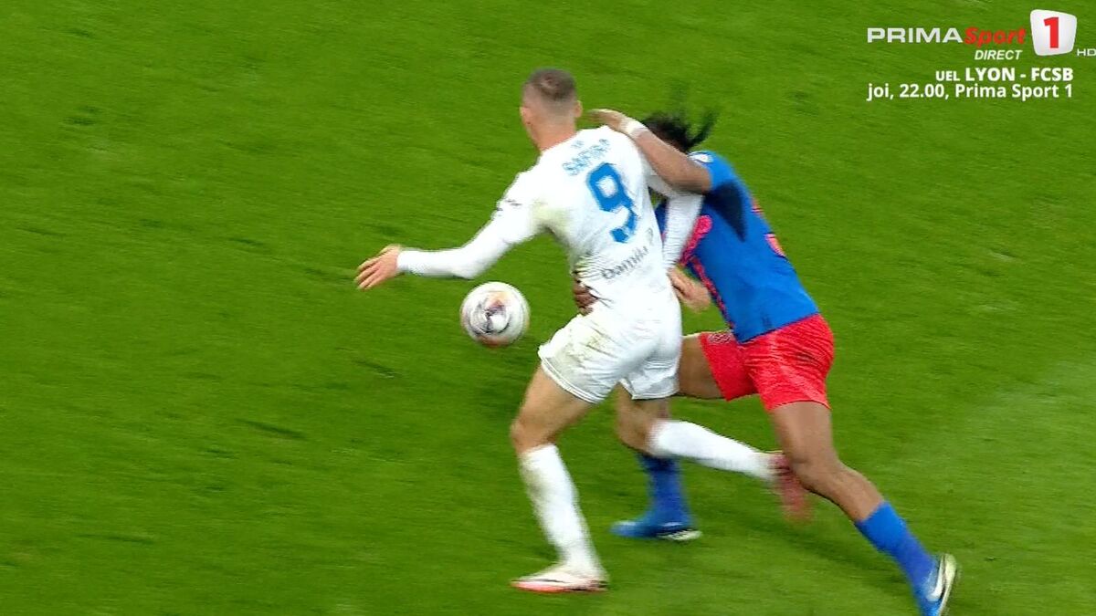 Ngezana, aproape de eliminare în FCSB - Universitatea Craiova/ Foto: captură ecran Prima Sport .jpeg