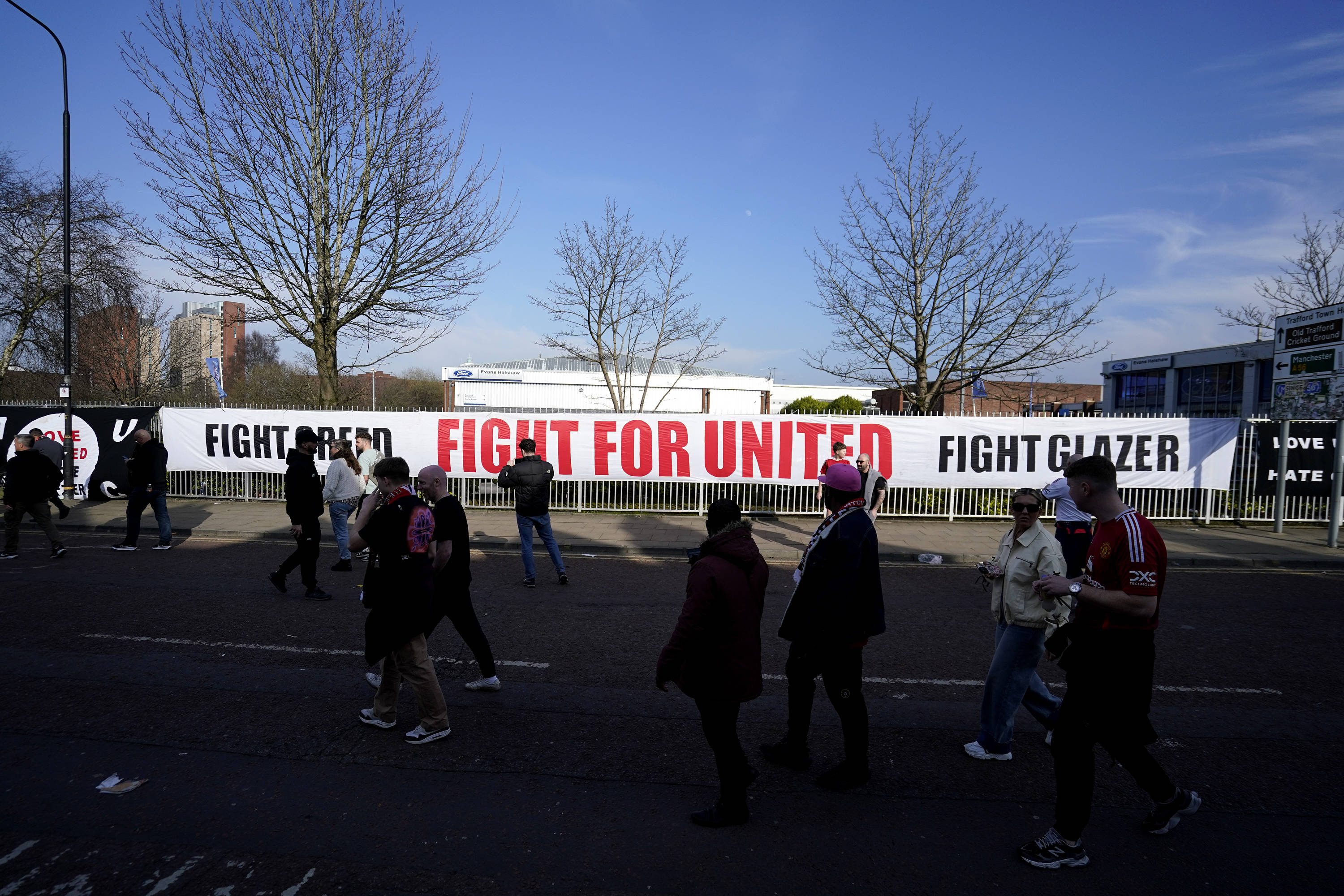 Fanii lui United cer în continuare ca familia Glazer să cedeze echipa/ Foto: IMAGO