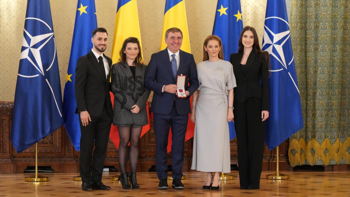 Eveniment decorare Gheorghe Hagi/ Foto: Iosif Popescu - GOLAZO.ro