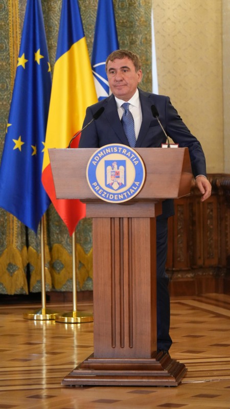 Eveniment decorare Gheorghe Hagi/ Foto: Iosif Popescu - GOLAZO.ro