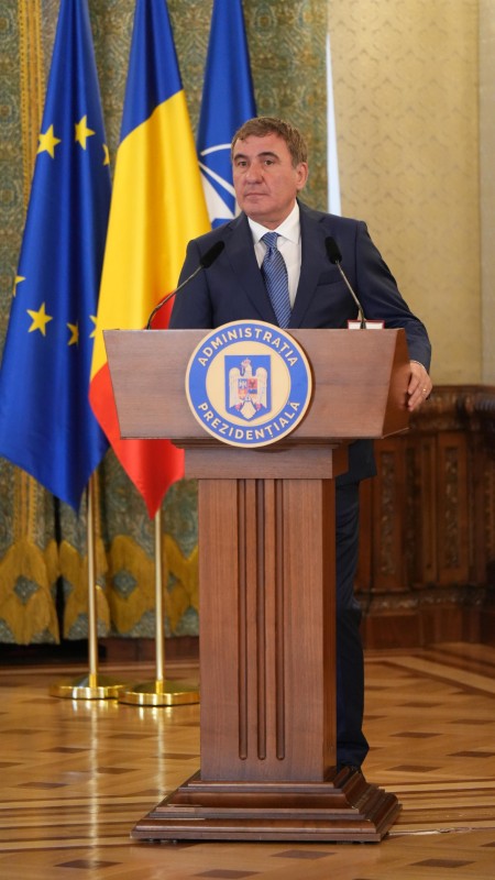 Eveniment decorare Gheorghe Hagi/ Foto: Iosif Popescu - GOLAZO.ro
