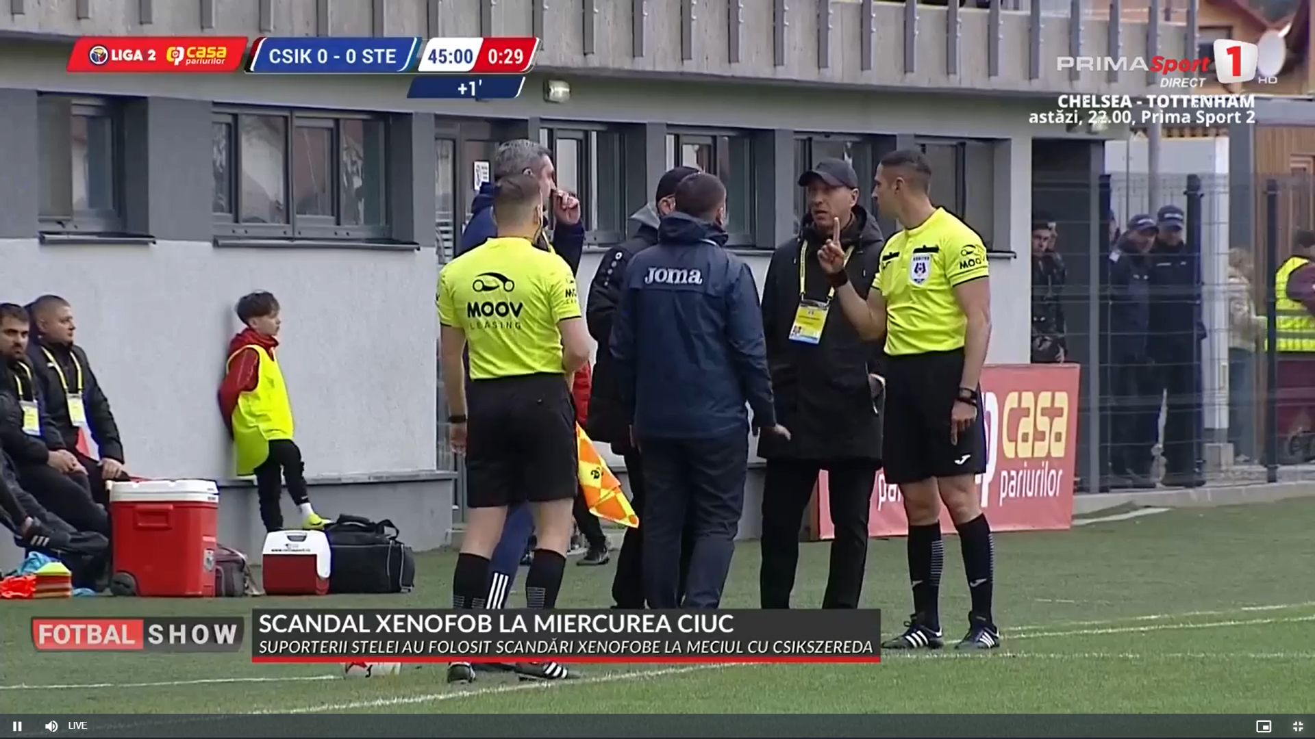 Csikszereda - Steaua, scandari xenofobe Capturi Prima Sport (5).jpg