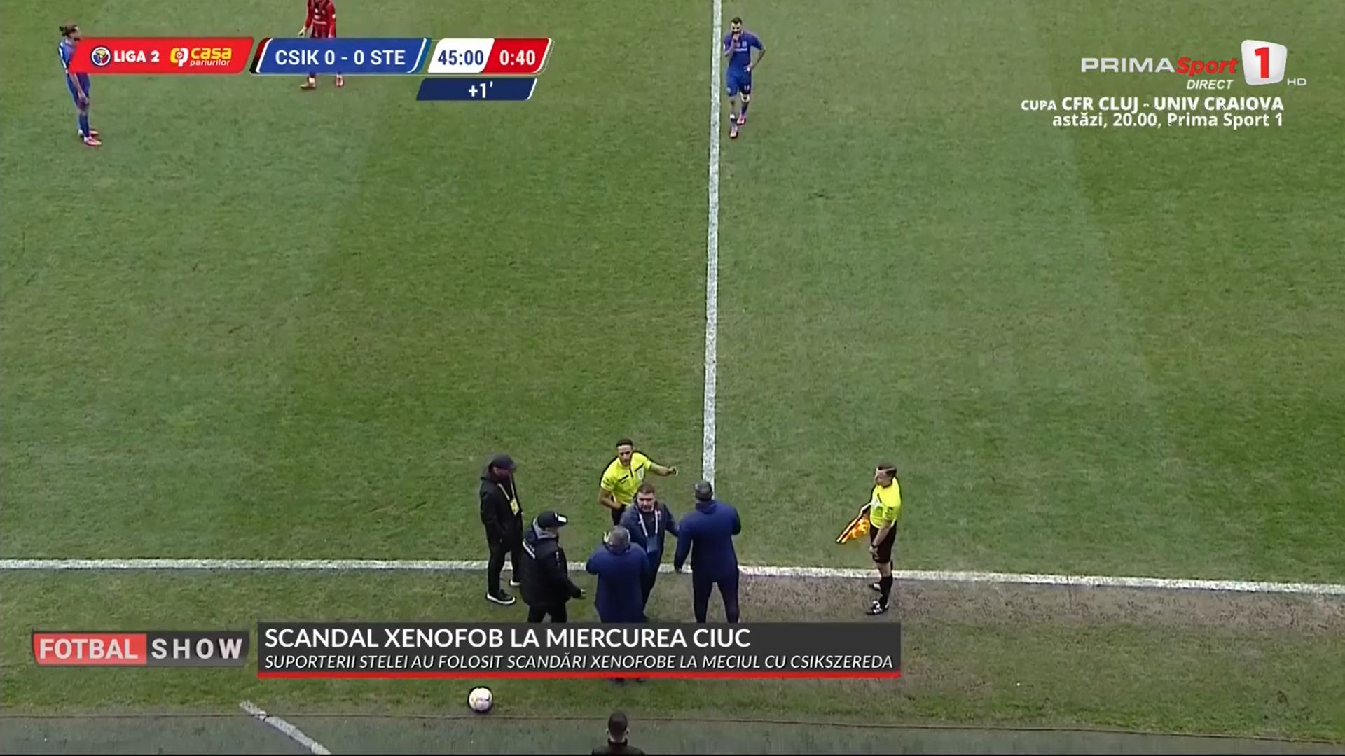 Csikszereda - Steaua, scandari xenofobe Capturi Prima Sport (6).jpg
