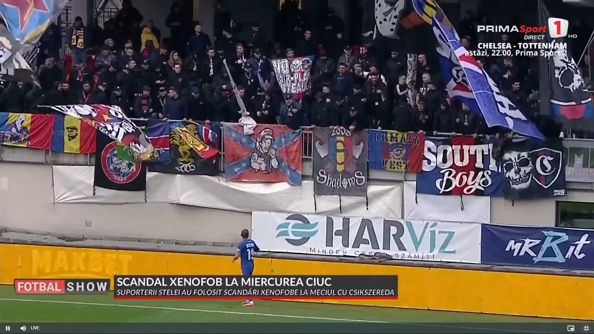 Csikszereda - Steaua, scandari xenofobe Capturi Prima Sport (15).jpg