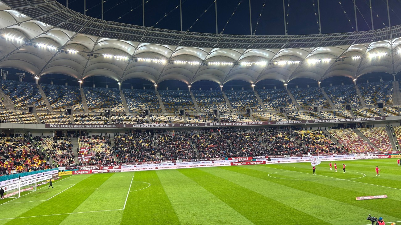 Rapid - Dinamo. Galeria giuleștenilor. Foto: Raed Krishan