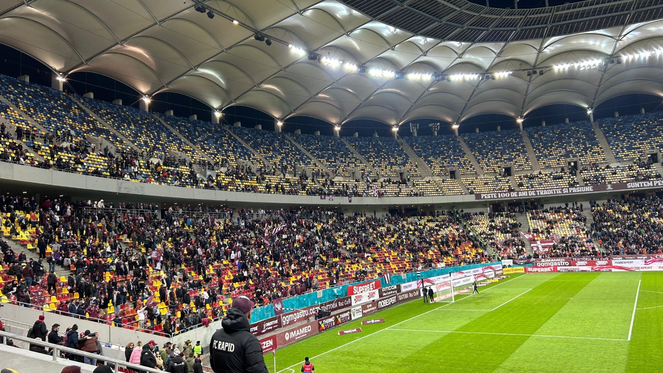 Rapid - Dinamo. Galeria giuleștenilor. Foto: Raed Krishan