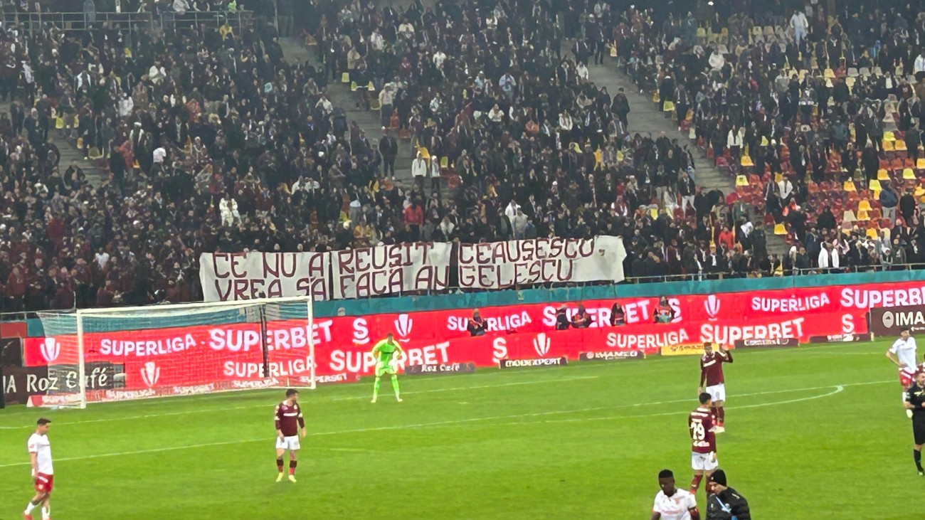 Rapid - Dinamo. Galeria giuleștenilor. Foto: Raed Krishan