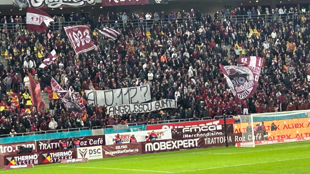 Rapid - Dinamo. Galeria giuleștenilor. Foto: Raed Krishan