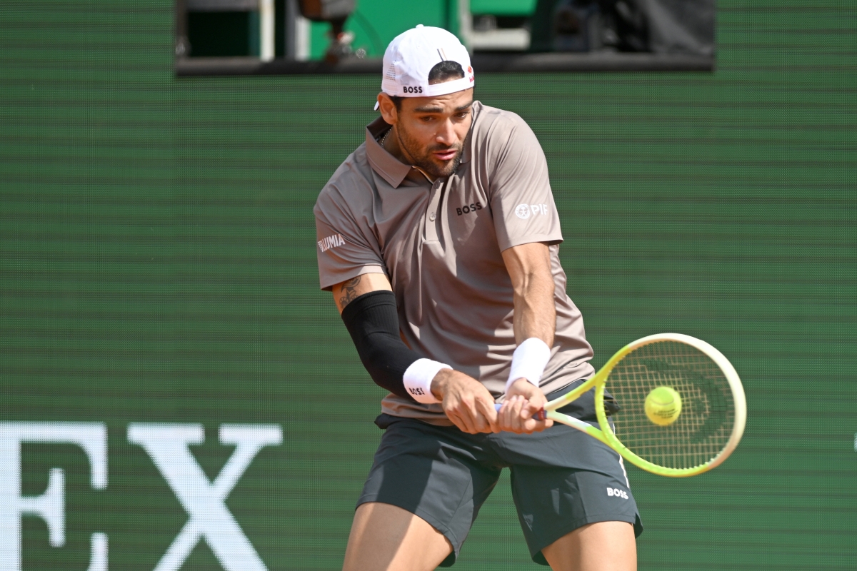 Meciul dintre Zverev şi Berrettini de la Monte-Carlo. Foto: Imago