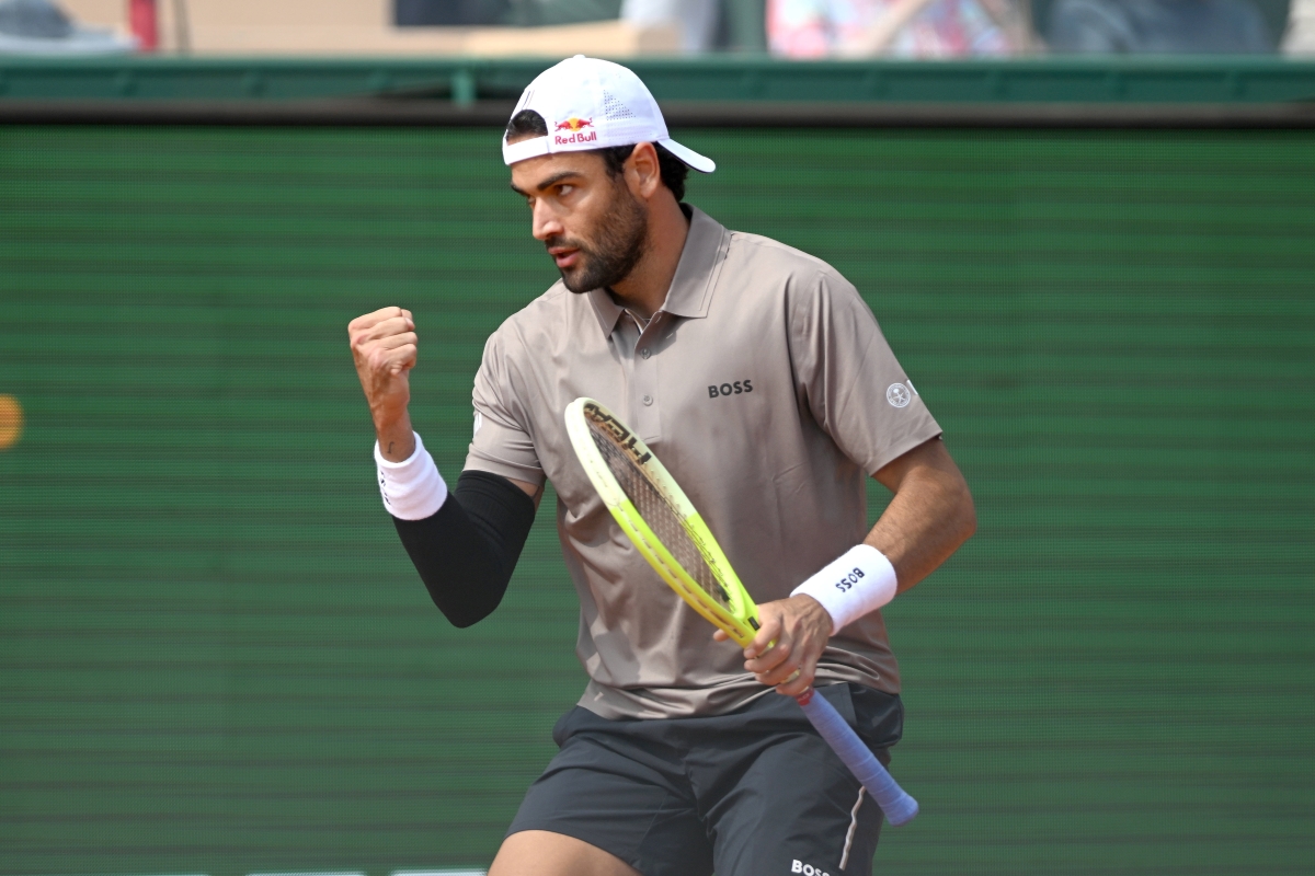 Meciul dintre Zverev şi Berrettini de la Monte-Carlo. Foto: Imago