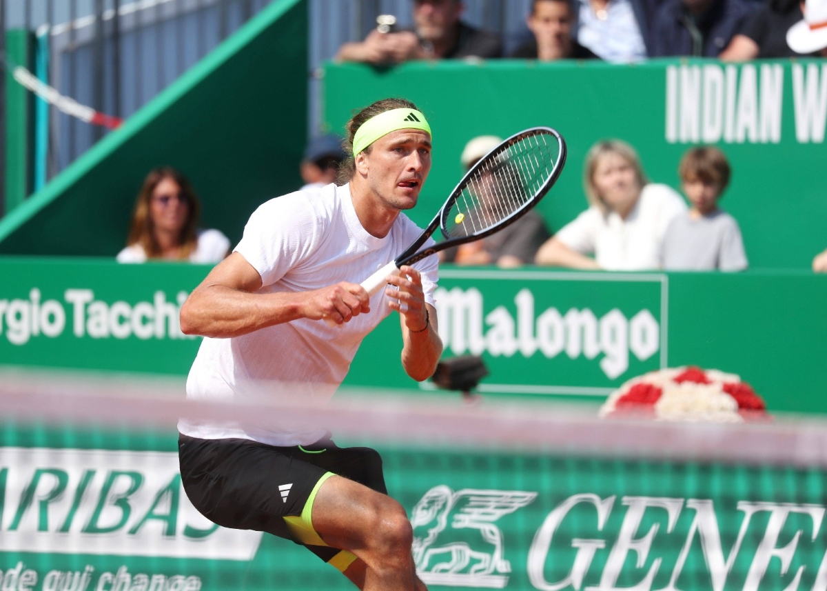 Meciul dintre Zverev şi Berrettini de la Monte-Carlo. Foto: Imago