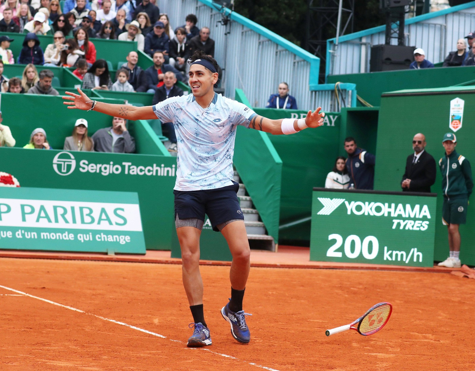 Alejandro Tabilo, victorie mare în fața lui Novak Djokovic la Monte Carlo Masters. Foto: IMAGO