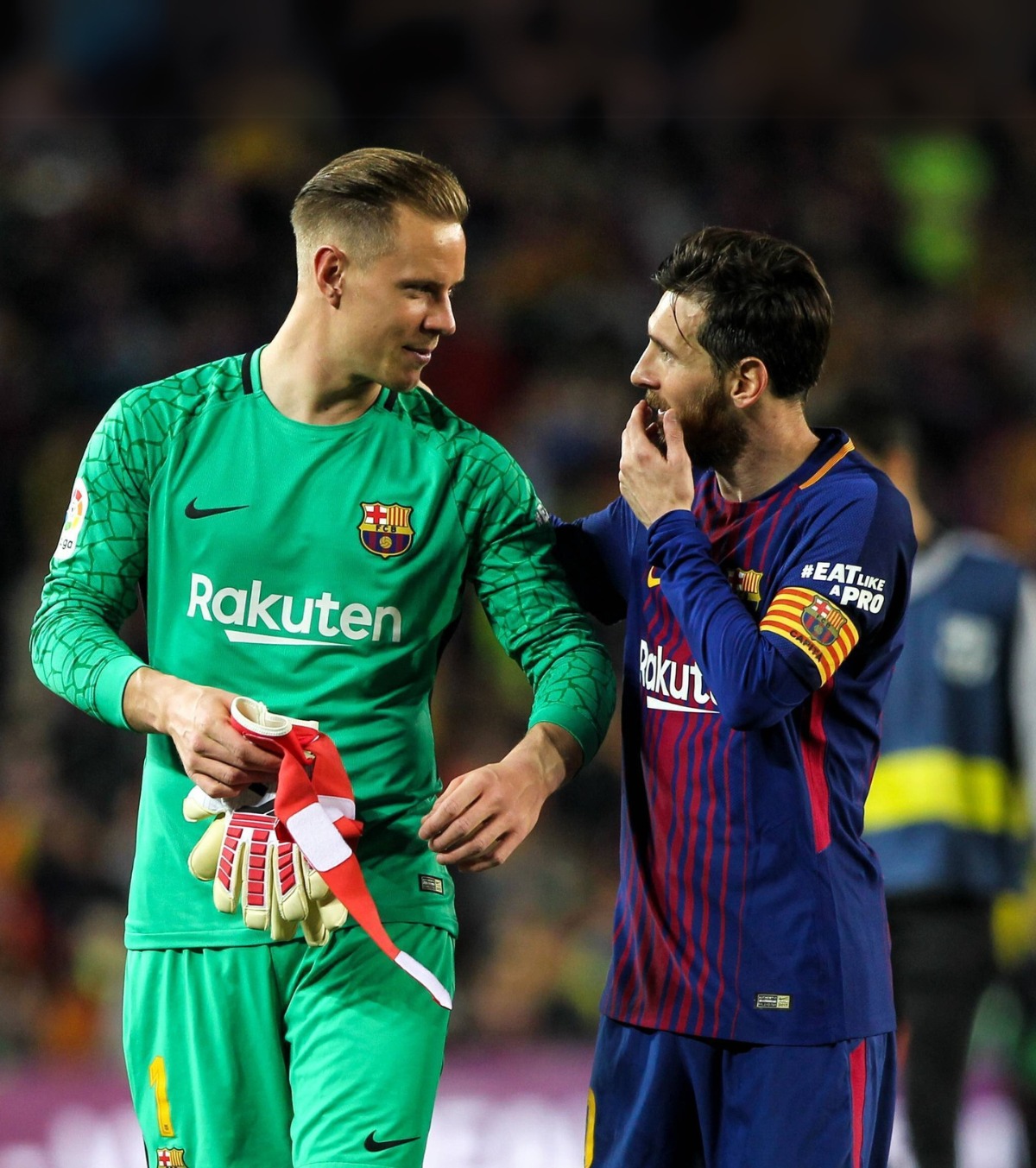 Tensiuni la Barcelona Ter Stegen, dezvăluiri despre  relația dificilă cu Messi : „Lucrurile nu au mers mereu între noi”