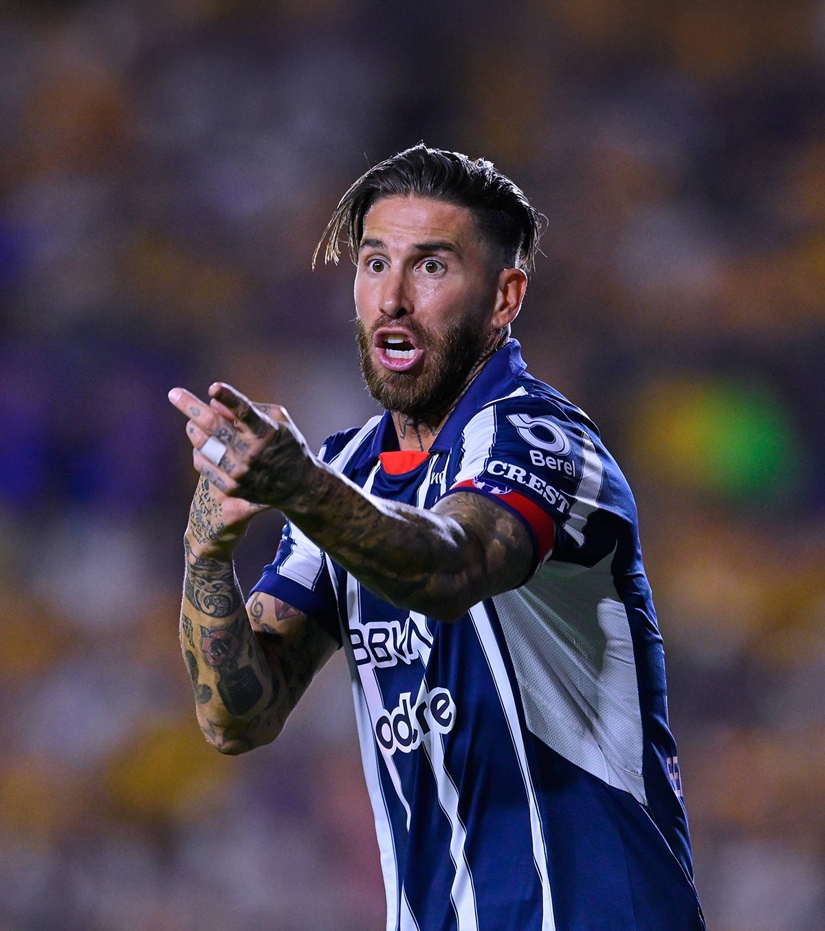 Răspunsul lui Sergio Ramos   FOTO:  Cum a reacționat starul spaniol când portarul lui Tigres  s-a întors cu spatele  la penalty