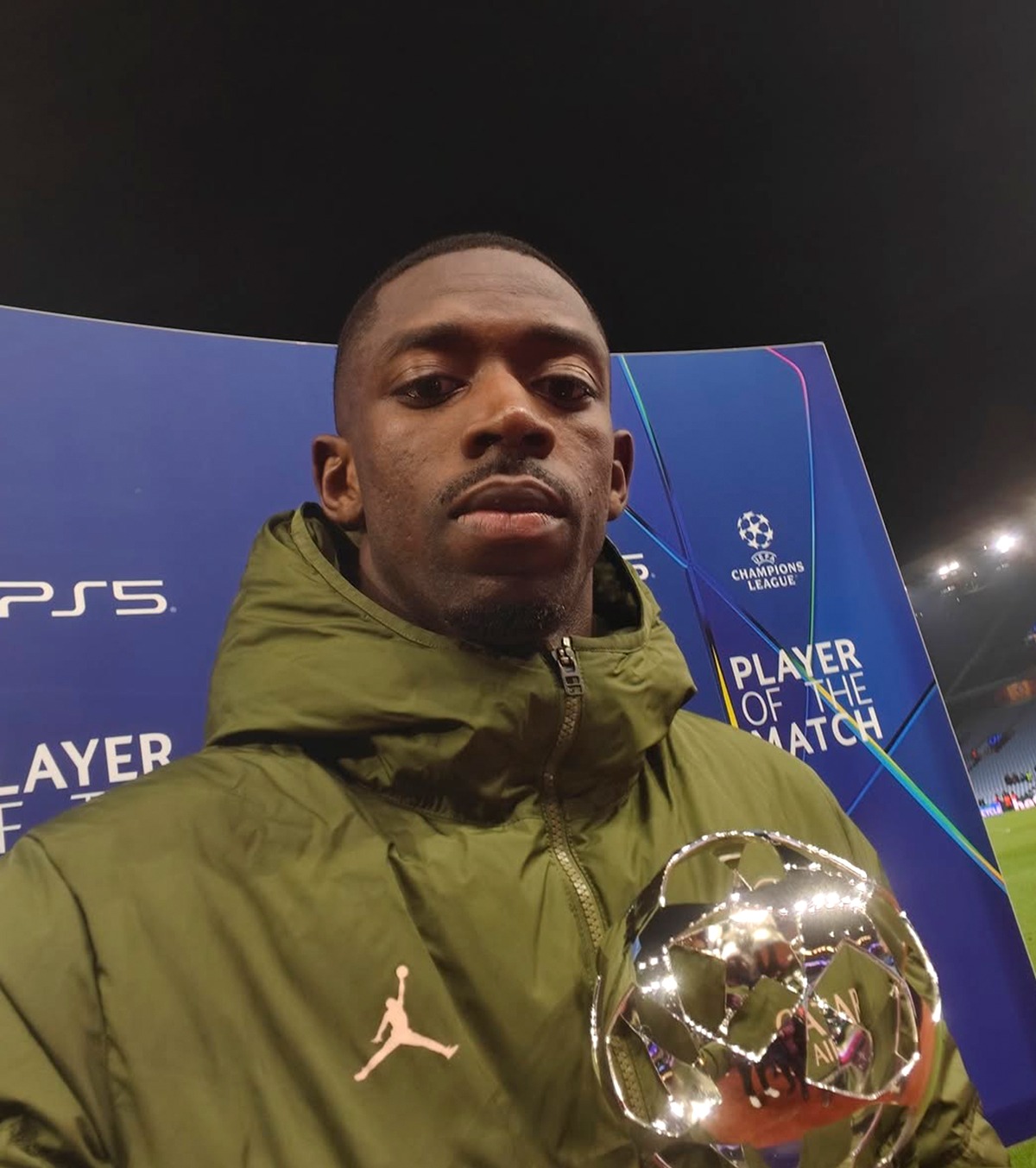 Dembele, furios după Villa - PSG  VIDEO:  Francezul  a vrut să refuze  trofeul pentru „Omul meciului” » Discurs dur la final: „Am crezut că suntem deja calificați!”